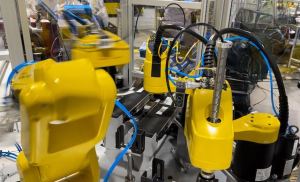 Multiple Robot machine